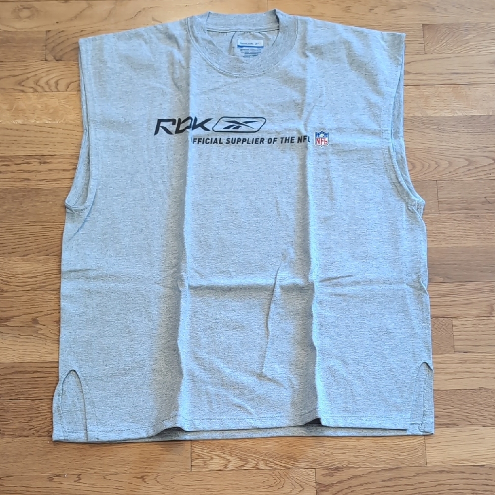 Reebok Gray NFL Sleeveless Tee
